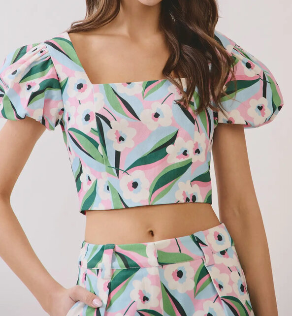 Pretty In Petals Top