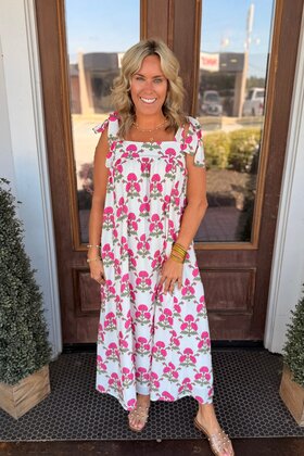 Pink Petal Breeze Dress