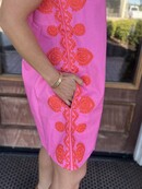 Pink/Coral Pop Dress