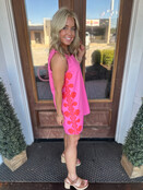Pink/Coral Pop Dress