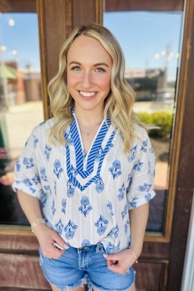 Salt Air Bloom Top