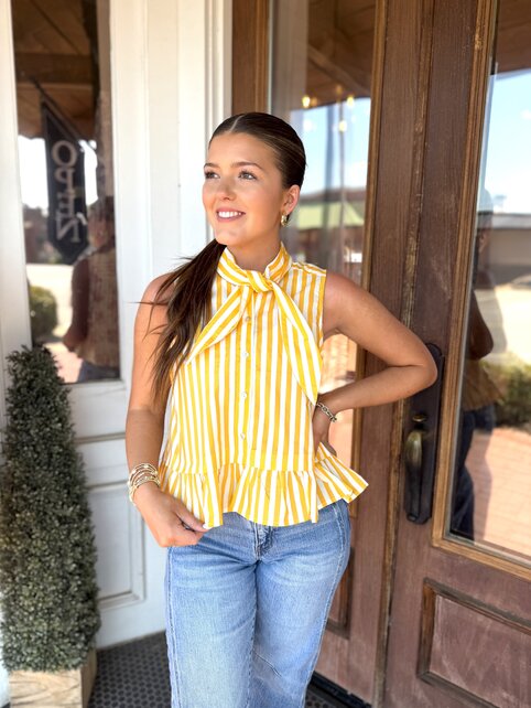 Sunny Stripe Top