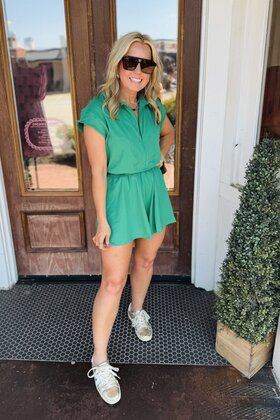 Go-To Green Romper