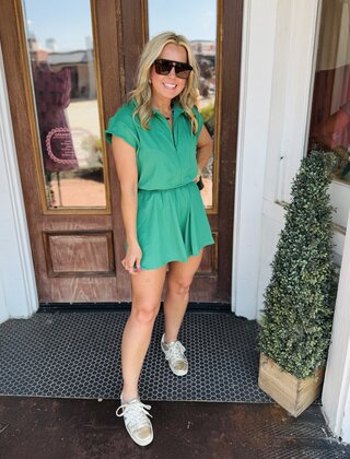 Go-To Green Romper