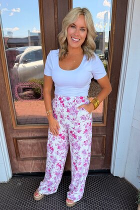Pretty in Pink Dress Pants