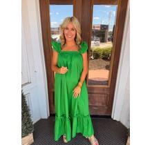 Samantha Square Neck Midi Dress