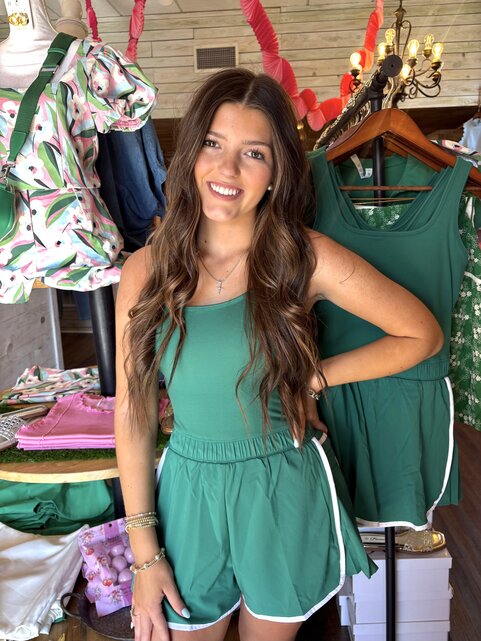 Court Side Breeze Romper