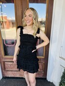 Midnight Smock Dress