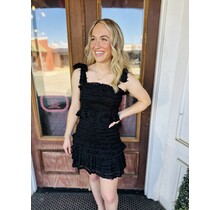 Midnight Smock Dress