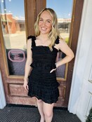 Midnight Smock Dress