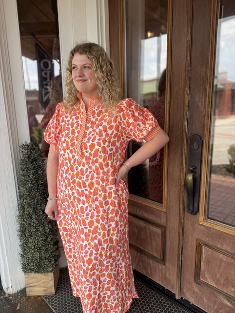 Sunkissed Leopard Dress