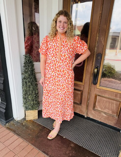 Sunkissed Leopard Dress