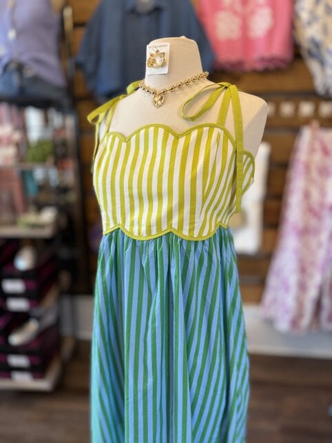 Kiwi Coast Maxi Dress