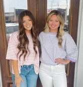 Daily Striped Comfy Tee