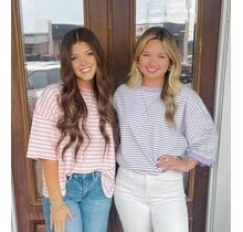 Daily Striped Comfy Tee