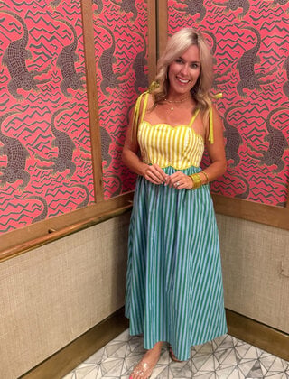 Kiwi Coast Maxi Dress