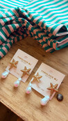 Starfish Pearl Earrings