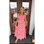 The Uptown Peach Coral Bloom Skirt