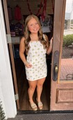 Polly Palm Skirt