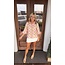 The Uptown Peach Floral Fun Button Blouse
