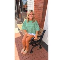 Summer Striped Crop Top