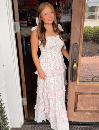 Rosie Ruffle Maxi Dress