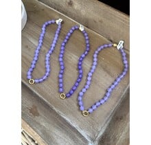 Purple Lady Bead Necklace