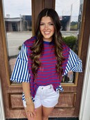 The Patriot Striped Tee