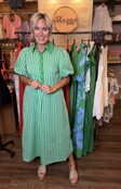 Emerald Isle Stripe Dress