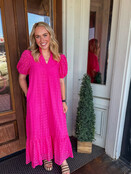 Flamingo Flair Dress