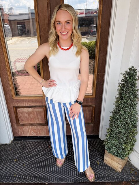 Bluebell Stripe Pants