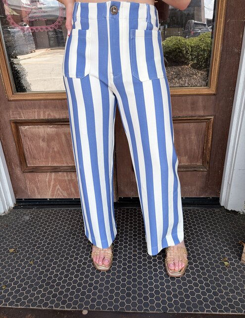 Bluebell Stripe Pants