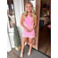 The Uptown Peach Blush Bloom Top