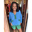 The Uptown Peach Sage & Sky Casual Set