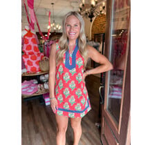 Seaside Marigold Mini Dress