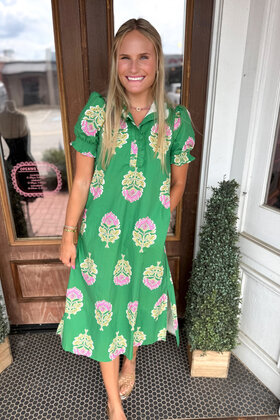 Magnolia Market Green Maxi