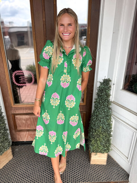 Magnolia Market Green Maxi
