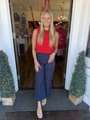 Midnight Polka Dot Pants