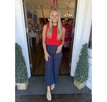 Midnight Polka Dot Pants