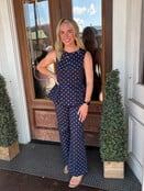 Midnight Polka Dot Pants