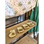 The Uptown Peach Dainty Metal Shell Claw Clip