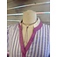 The Uptown Peach Purple Tie Necklace