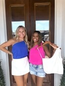 Chic One-Shoulder Knot Detail Top
