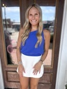 Chic One-Shoulder Knot Detail Top