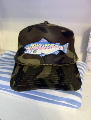 Trout Camo Trucker Hat