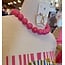 The Uptown Peach Chunky Pink Beaded Necklace