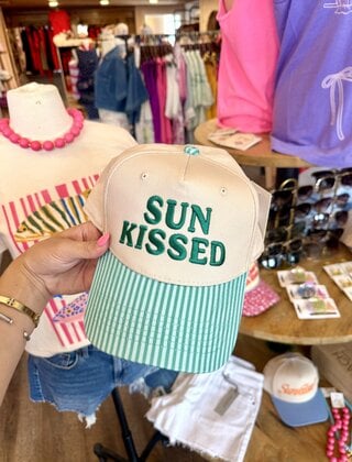 Sun Kissed Striped Hat