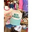 The Uptown Peach Sun Kissed Striped Hat