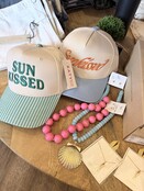 Sun Kissed Striped Hat