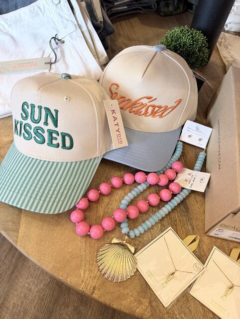 Sun Kissed Striped Hat